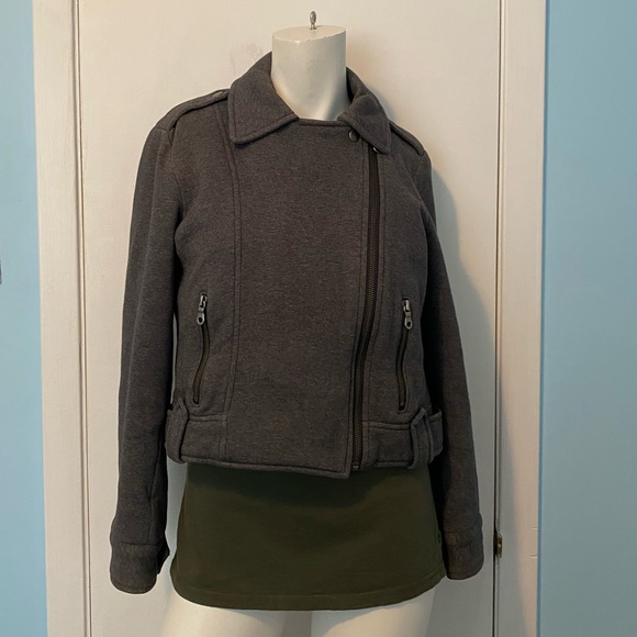 Joe Fresh Grey Fall Bomber Jacket - Picture 4 of 10